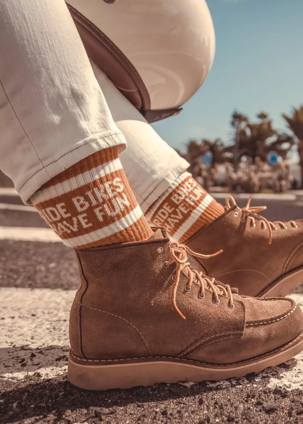 Șosete Moto "Ride Bikes Have Fun" | Accesorii Femei | Wildust [2]