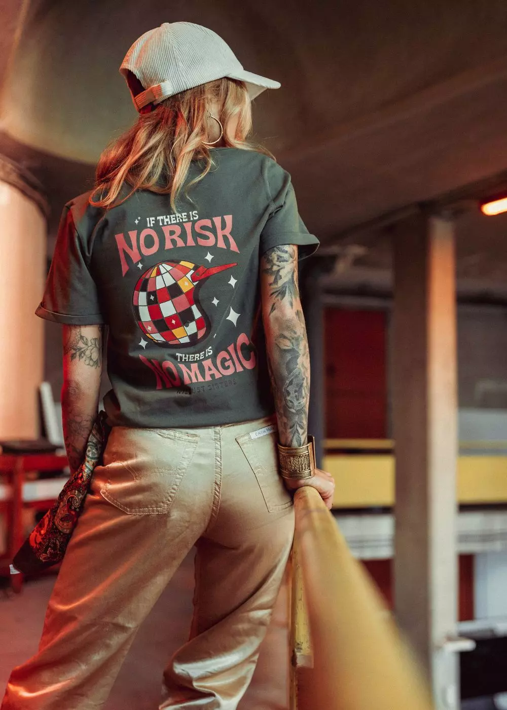 Tricou WILDUST SISTERS "No Risk, No Magic" [1]