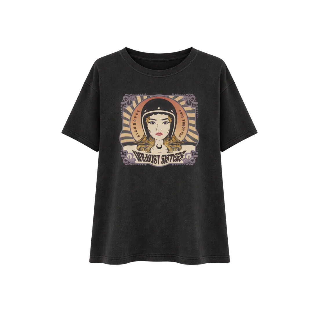 Tricou Dama Wildust Rebel Rider – Stil Rock-Biker & Libertate [3]
