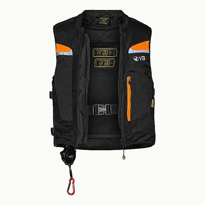 Vesta MOTOAIRBAG Mab V3 Black/Orange [3]