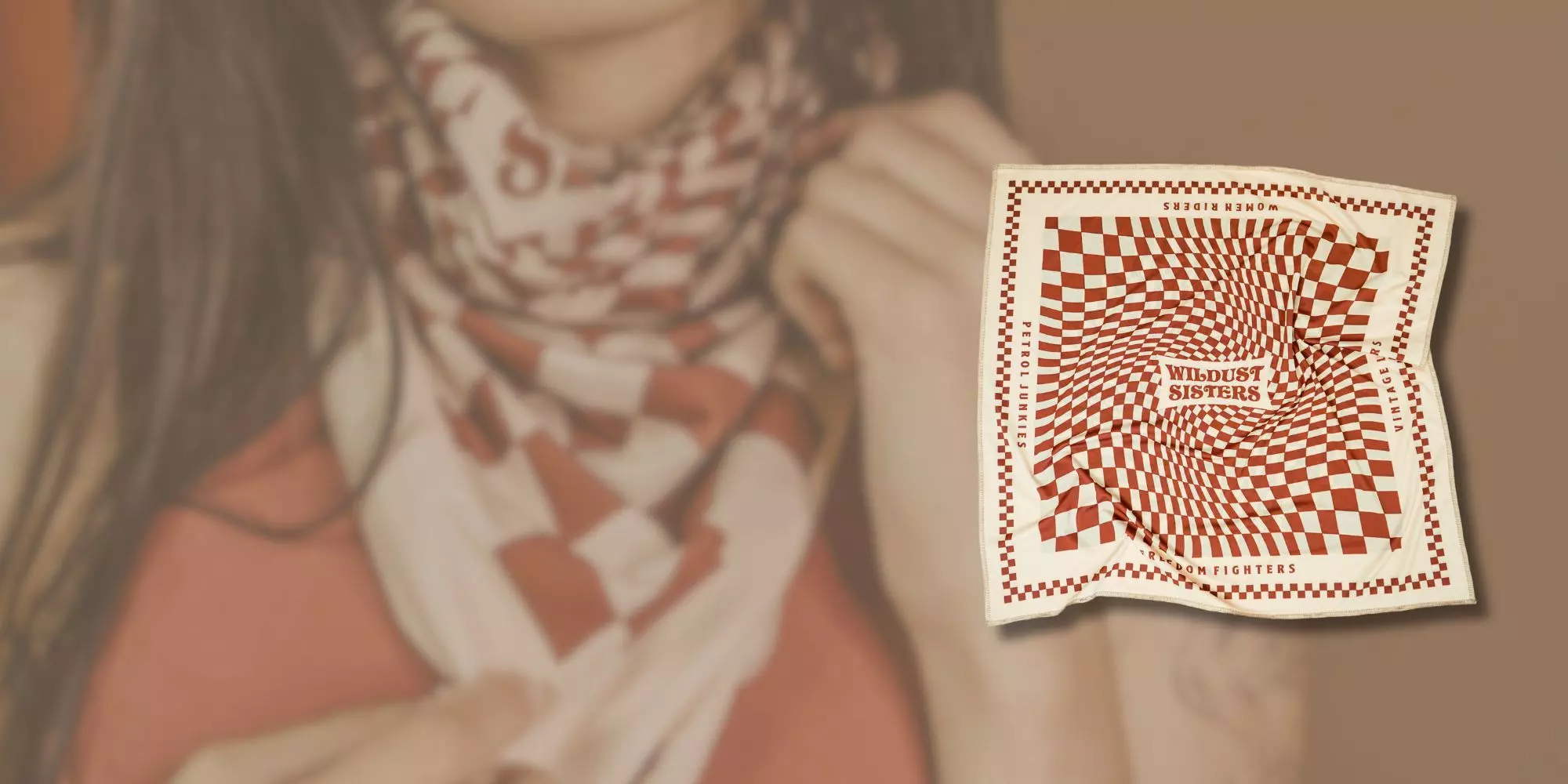 Bandana / Esarfa WILDUST SISTERS Petrol Junkies [3]