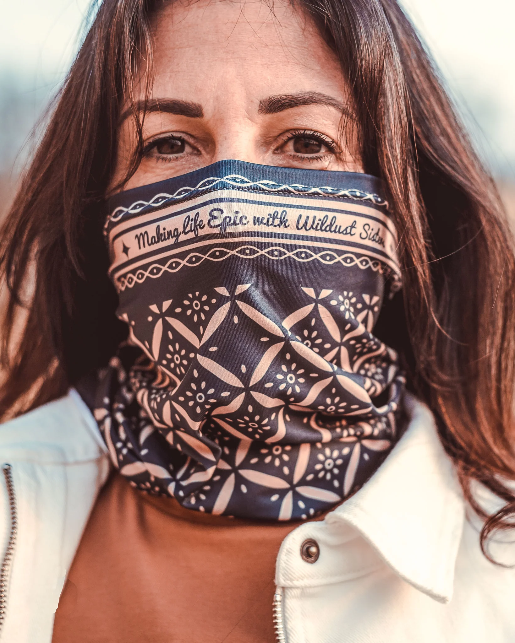 Accesorii - Guler moto WILDUST SISTERS Epic Black