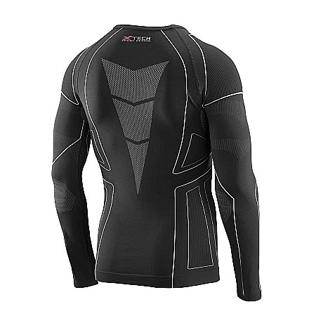 Bluza termica XTECH Race3 cu fermoar [1]