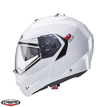 Casti - Casca CABERG FlipUp Duke X SV White Metal/E06