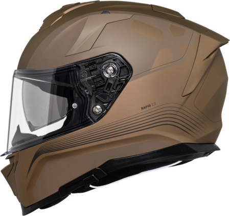 Casti FULL-FACE - Casca moto integrala iXS Rapid 2.0 Graphic Matt Brown
