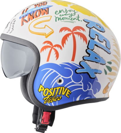 Cască Open-Face (Jet) Ride & Surf – Summer Vibes [1]