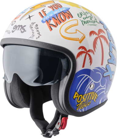 Casti OPEN FACE - Cască Open-Face (Jet) Ride & Surf – Summer Vibes