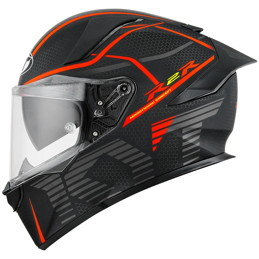 Casti - Casca KYT R2R Concept Matt Black/Red/ E06