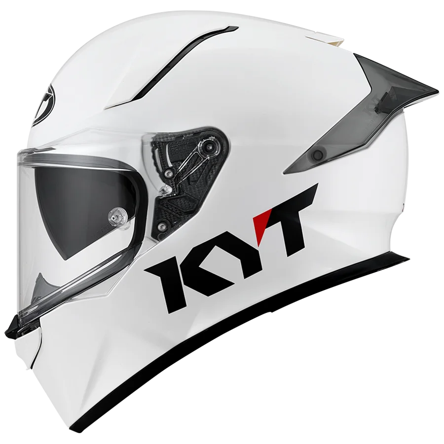 Casti - Casca KYT R2R Plain White/ E06