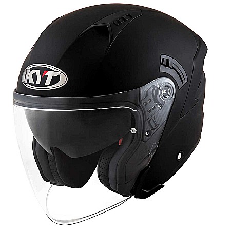 Casca moto KYT NF-J Matt Black [1]