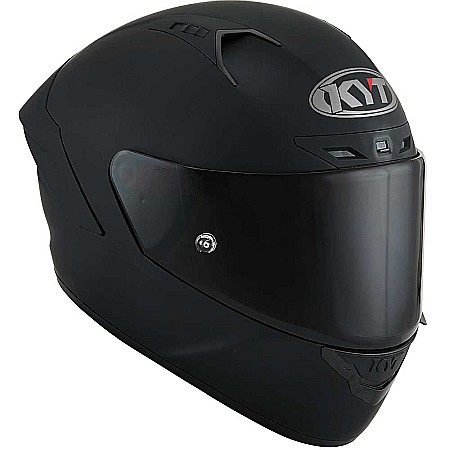 Casca moto KYT NZ-Race Plain Matt Black [3]