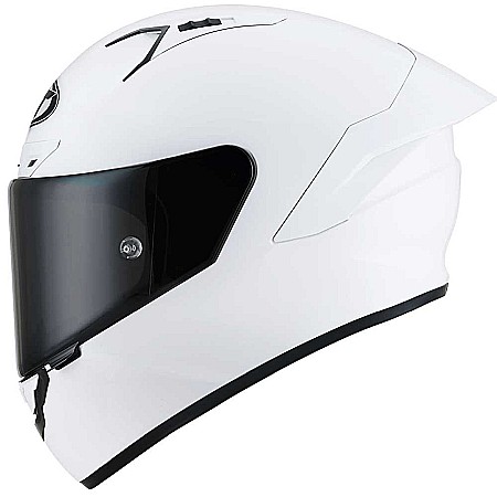 Casti - Casca moto KYT NZ-Race Plain White