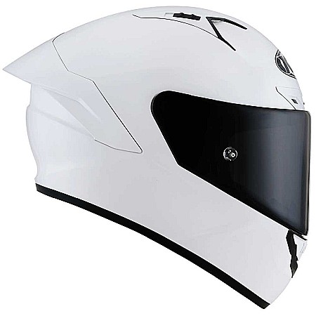 Casca moto KYT NZ-Race Plain White [4]