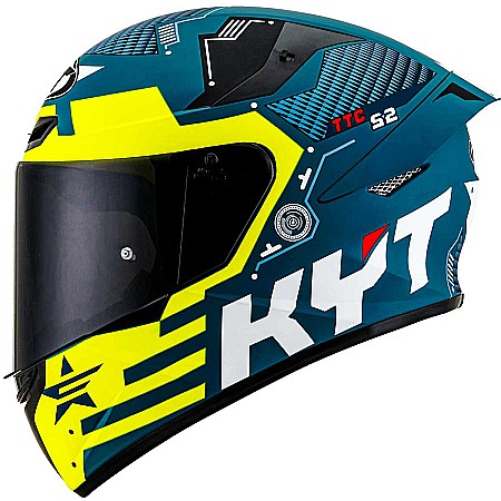 Casti - Casca moto KYT TT-Course Fuselage Matt Yellow