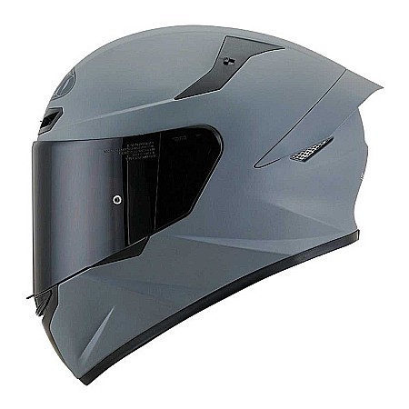 Casti FULL-FACE - Casca moto KYT TT-Course Plain Matt Grey