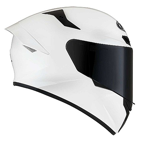 Casca moto KYT TT-Course Plain White [4]