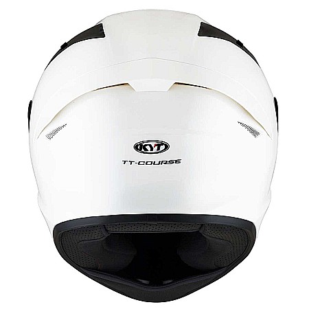 Casca moto KYT TT-Course Plain White [3]