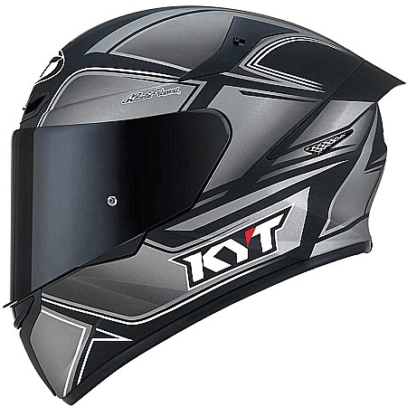 Casti - Casca moto KYT TT-Course Tourist Matt Cool Grey