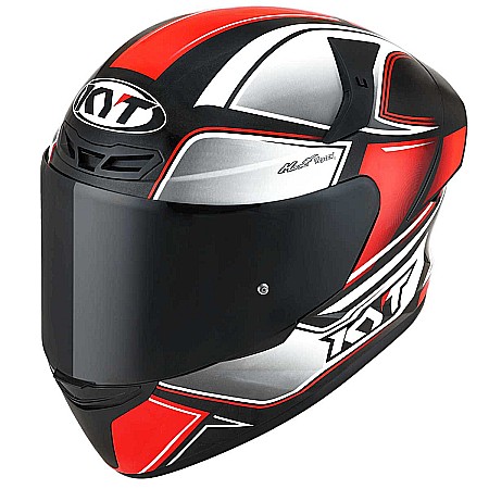 Casca moto KYT TT-Course Tourist Red Fluo [1]