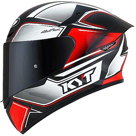 Casti - Casca moto KYT TT-Course Tourist Red Fluo