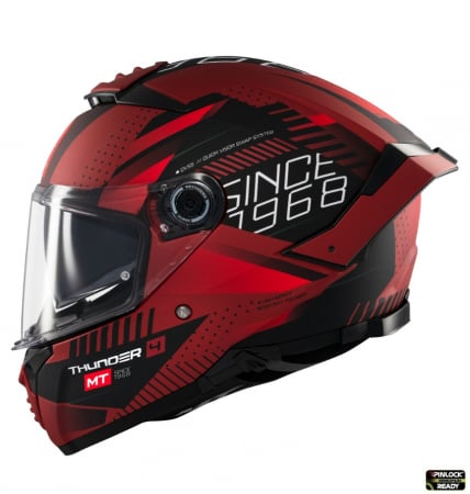 Casti - Casca MT Thunder 4 SV Luminence D5 Rosu Mat/ E06