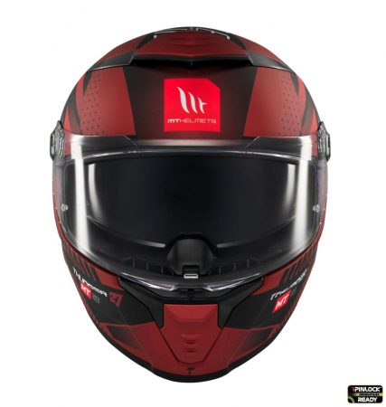 Casca MT Thunder 4 SV Luminence D5 Rosu Mat/ E06 [2]