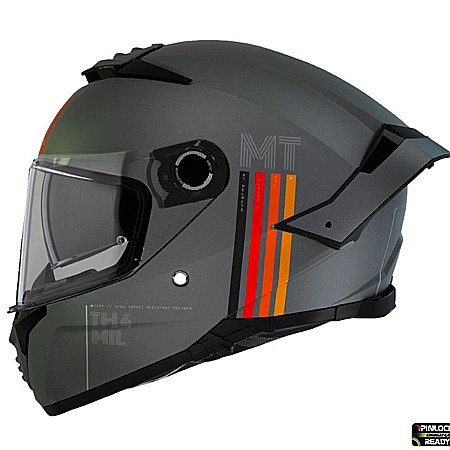 MT Helmets - Casca MT Thunder 4 SV MIL C2 Gri Mat/E06