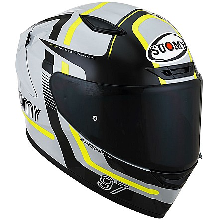 Casca SUOMY Racing Track-1 Ninety Seven Grey/Yellow/E06 [1]
