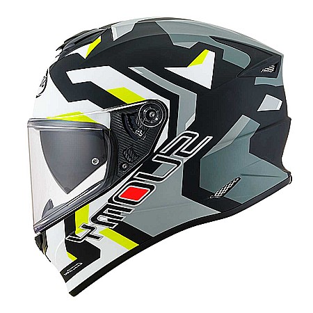 Casti - Casca SUOMY Sport-Touring Stellar Swift Matt White/Yellow