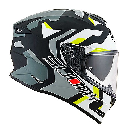 Casca SUOMY Sport-Touring Stellar Swift Matt White/Yellow [4]