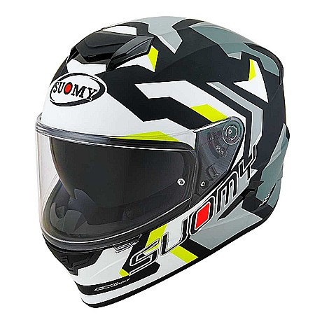 Casca SUOMY Sport-Touring Stellar Swift Matt White/Yellow [1]