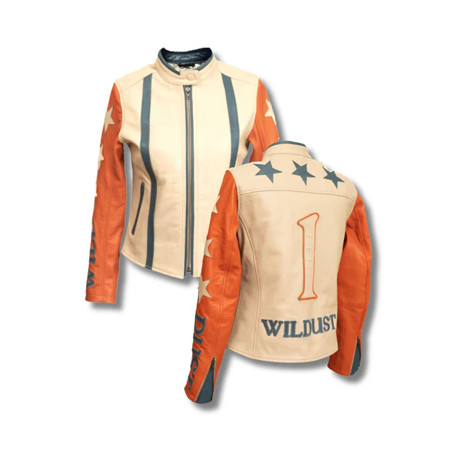 Jachetă Piele Damă Wildust Sisters | Vintage Racing Western [5]