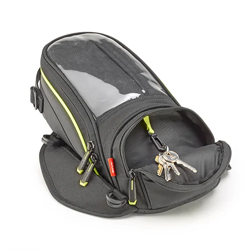 Tank Bag universal Givi – 6L, cu magneți, buzunar smartphone și husă de ploaie [1]