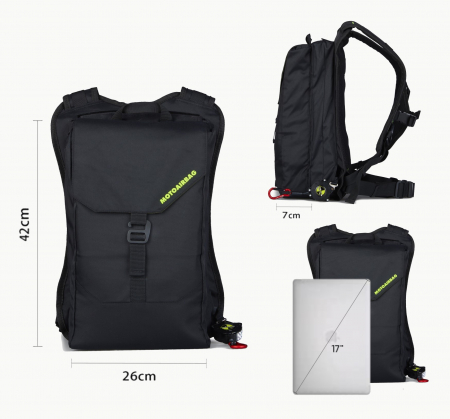 Ghiozdan MOTOAIRBAG Mab City [3]