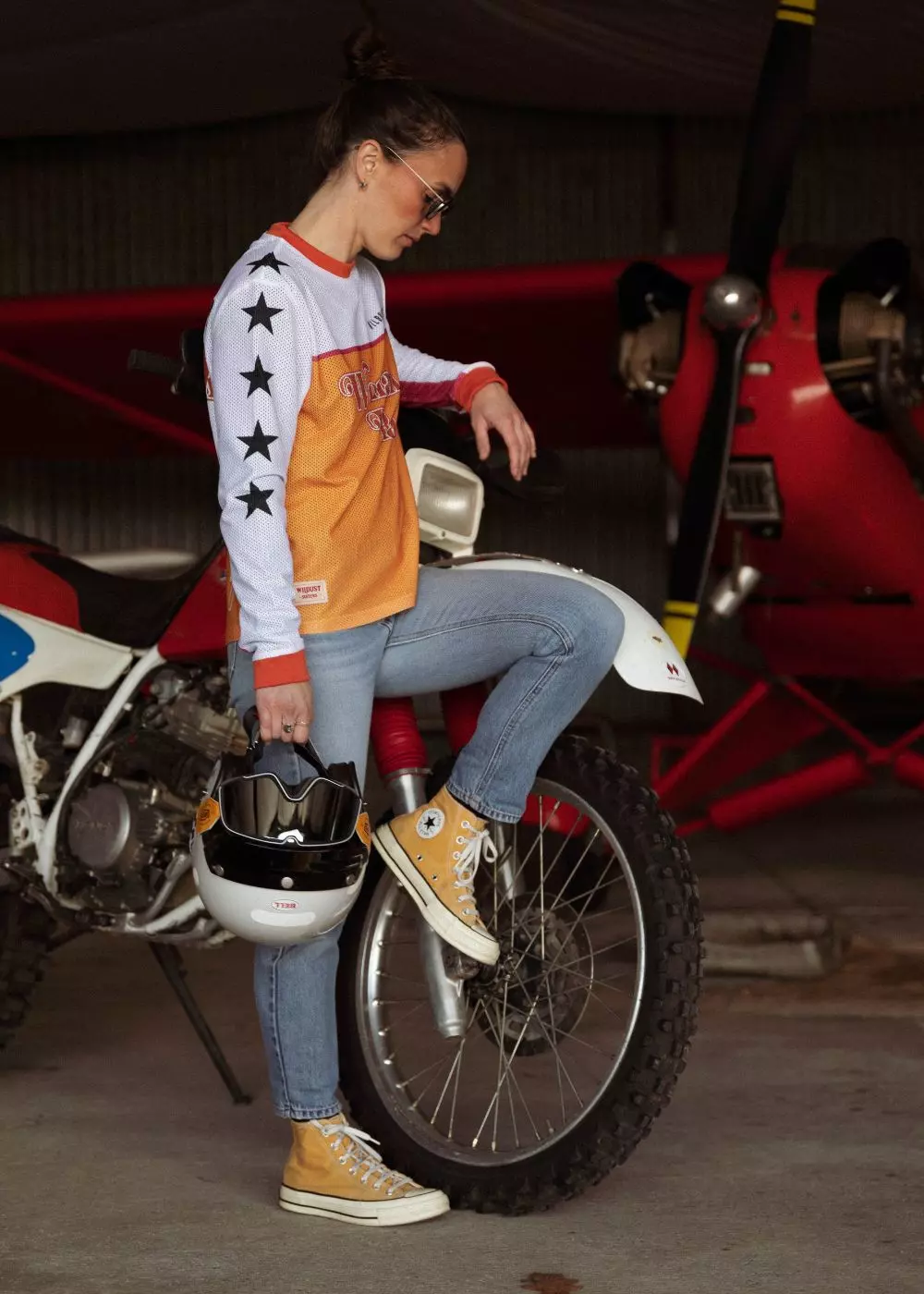 Jersey Motocross Vintage WILDUST SISTERS - Stil Clasic '70s [4]