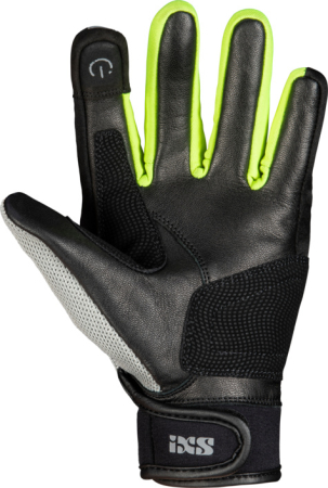 Manusi de vara iXS Classic Evo-Air Lady Grey/Yellow [1]