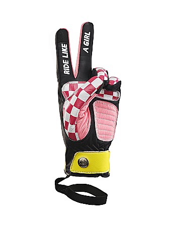 Manusi moto de piele Eudoxie pentru femei [1]