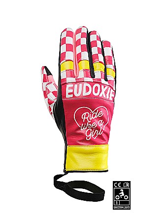 Manusi Moto - Manusi moto de piele Eudoxie pentru femei