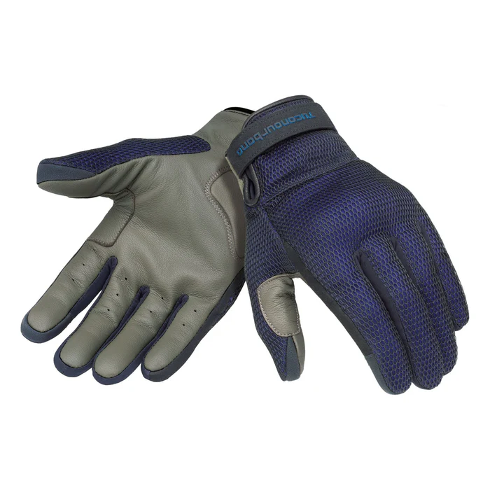Manusi - Manusi moto de vara TUCANO URBANO Eden Mesh Black/Blue