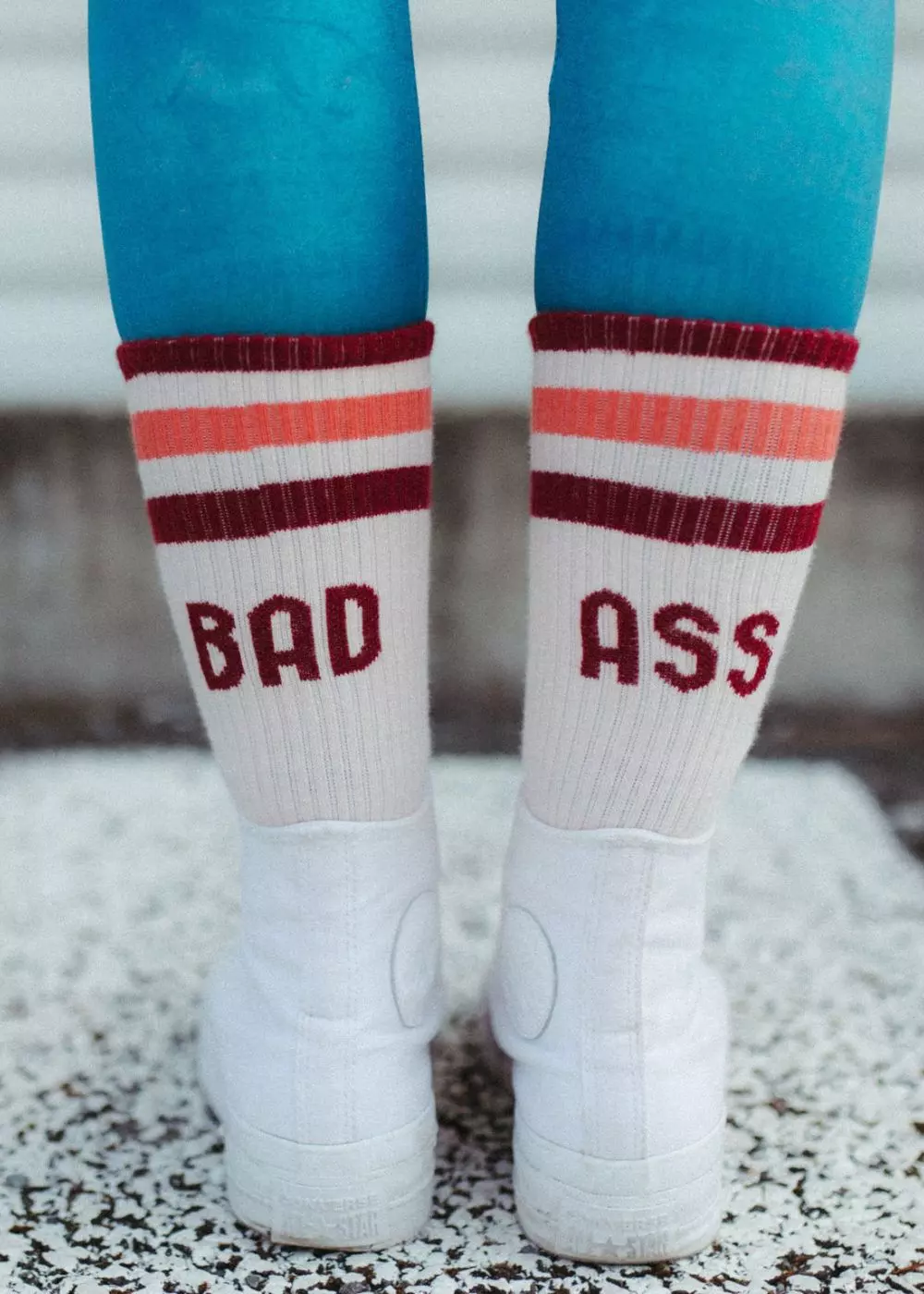 Imbracaminte Functionala - Șosete Moto BAD ASS | Stil '80s | Accesorii Femei | Wildust