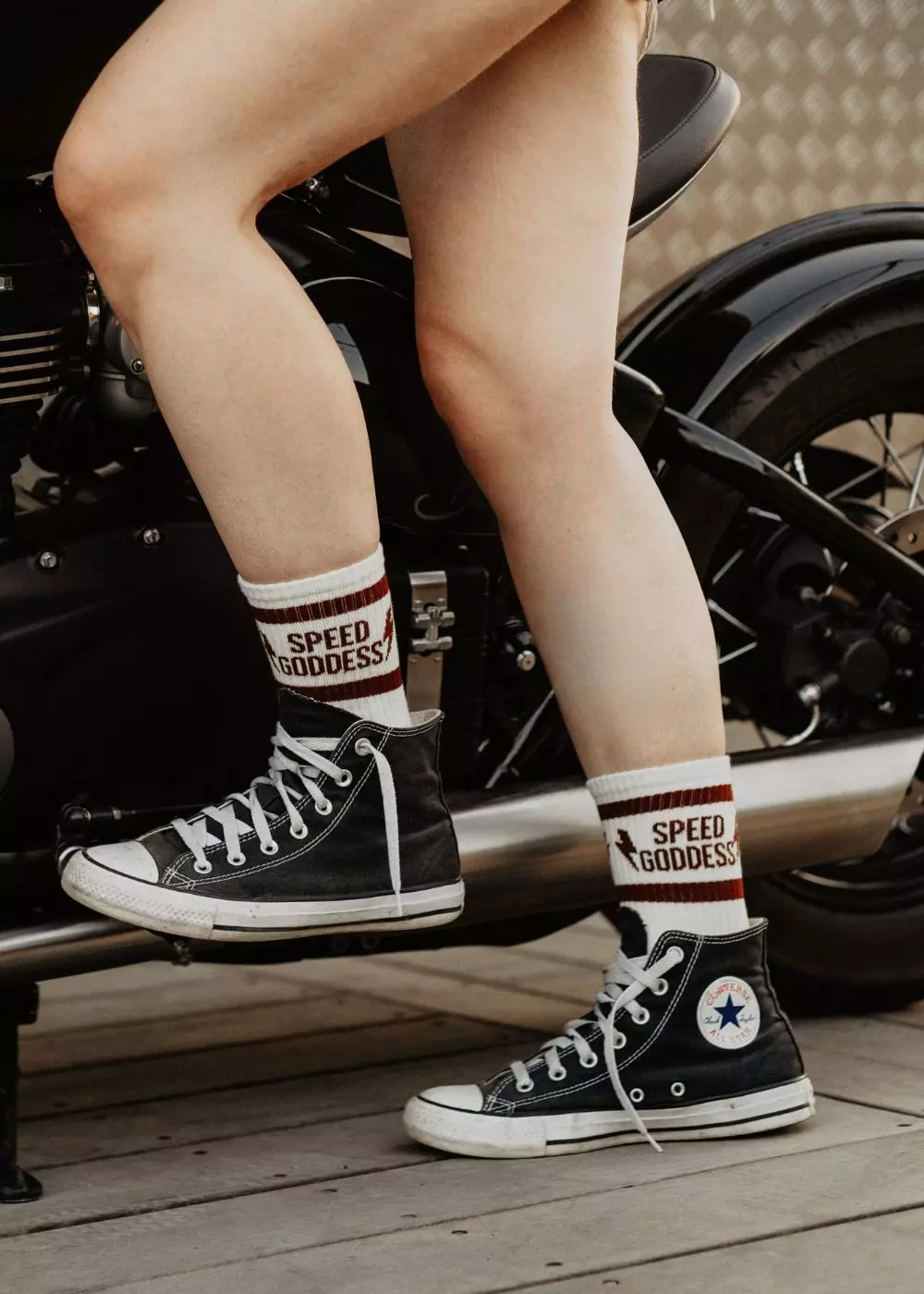 Imbracaminte Functionala - Șosete Moto "Speed Goddess" | Accesorii Femei | Wildust