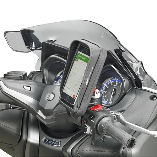 Suport de telefon moto GIVI S958B – Universal, Cu Kit de Montaj, Impermeabil [4]