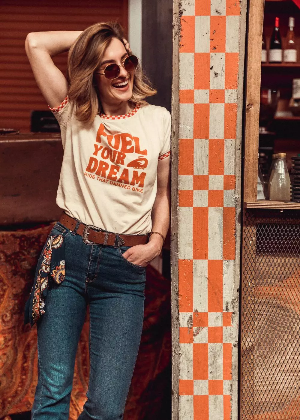 Imbracaminte - Tricou WILDUST SISTERS "Fuel Your Dream"