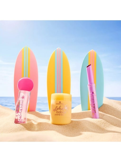 Balsam de buze Aloha, babes! pout lip balm 01 - Preppin' For Paradise, 12.8 g, Essence [4]