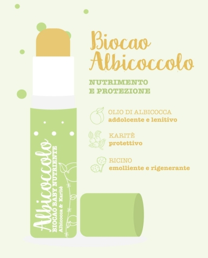 Balsam de buze Biocao cu ulei de caise, 5,7 ml [2]