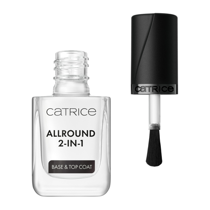 Baza si top coat pentru unghii Allround 2-in-1 Base & Top Coat, Catrice, 10.5 ml [2]