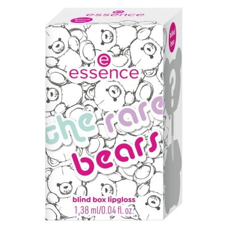 Blind Box luciu de buze breloc in forma de ursulet supriza The Rare Bears, 1.38 ml, Essence [1]
