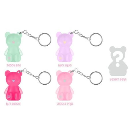 Blind Box luciu de buze breloc in forma de ursulet supriza The Rare Bears, 1.38 ml, Essence [3]