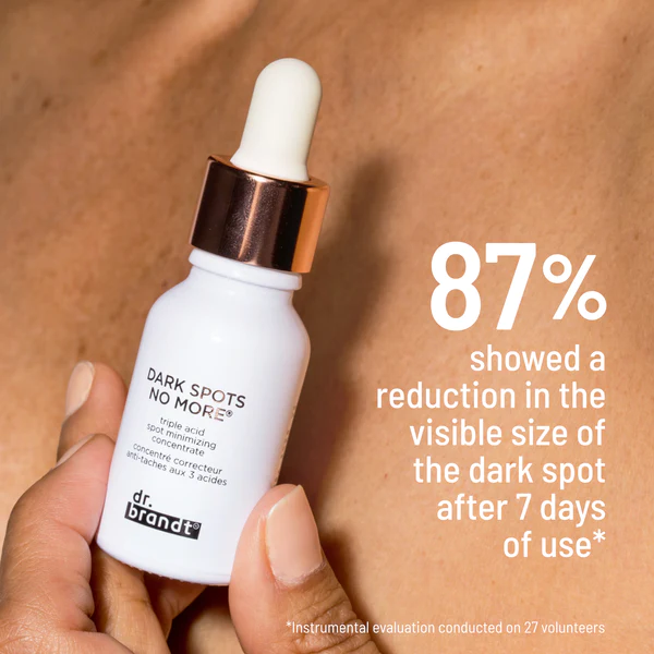 Concentrat triplu cu acizi pentru minimizarea petelor Bright This Way Dark Spots No More, 15 ml, Dr. Brandt [2]