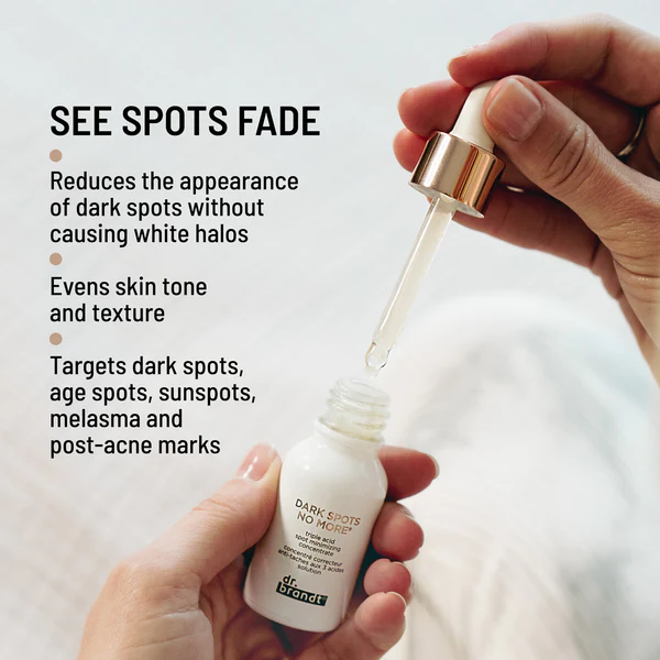 Concentrat triplu cu acizi pentru minimizarea petelor Bright This Way Dark Spots No More, 15 ml, Dr. Brandt [5]